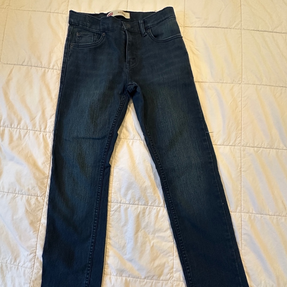 Levi Strauss Boys Slim Jeans with stretch material size 14